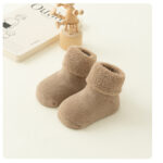 Winter Baby Socks (0-3 Year) - Khaki