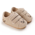 Infant Heritage Varsity Court Sneakers Soft Sole Mid-Top First Walker Vintage Shoes