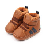 Soft Sole High-Top Comfortaable Boots for Baby Boys (0-18 Months) - Image 3