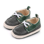 Easy-Fit Low Top Canvas Shoe for Baby Boys (0-18 Months) BRC01801 - Image 3
