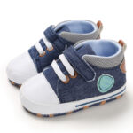 Super Comfy Velcro Canvas Shoe for Baby Boys (0-12 Months) - Image 2