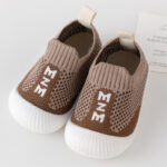 Breathable Knit Baby First Walkers Slip-On Lightweight Toddler Sock Shoes