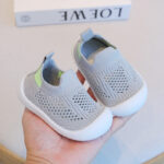Ultralight Breathable Knit Baby Shoes Non-Slip First Walker Slip-On Sneaker Socks